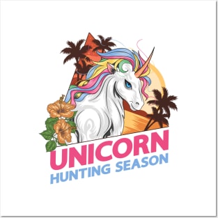 Unicorn Hunting Season Posters and Art